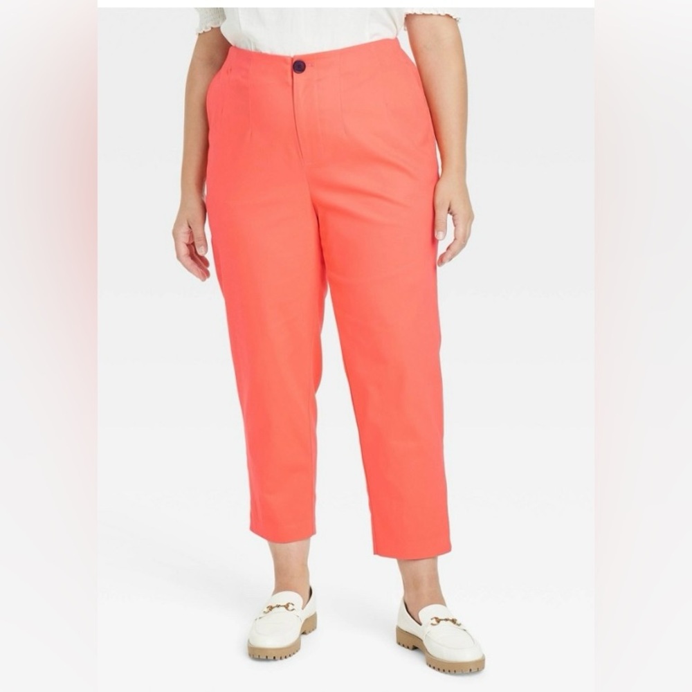 🧡 NWT! Ava & Viv Coral Pant